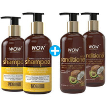 Load image into Gallery viewer, WOW Skin Science Perfect Color Protection Shampoo - No Parabens, Sulphates & Silicones - 300 ml