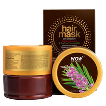 Load image into Gallery viewer, WOW Skin Science Rosebay Extract & Tea Tree Essential Oil Anti-Dandruff Hair Mask - 200 ml