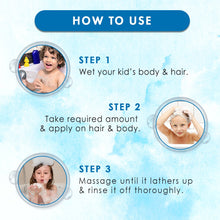 Load image into Gallery viewer, WOW Skin Science Kids Tip To Toe Wash - Shampoo - Conditioner - Body Wash - No Sulphates & Parabens - Green Apple - 300 ml