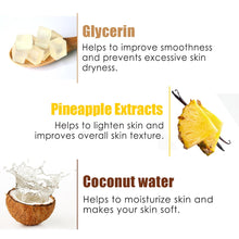 Load image into Gallery viewer, WOW Skin Science Pineapple & Fresh Coconut Water Foaming Body Wash - No Parabens, Sulphate, Silicones & Color - 250 ml