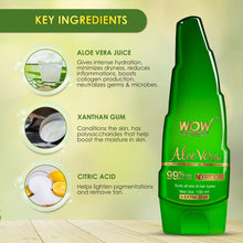 Load image into Gallery viewer, WOW Skin Science Aloe Vera Multipurpose Beauty Gel for Skin and Hair - 130 ml + 20 ml