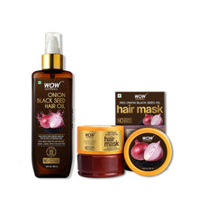 Load image into Gallery viewer, WOW Skin Science Red Onion Black Seed Oil Hair Mask with Red Onion Seed Oil Extract and Black Seed Oil - 200 ml