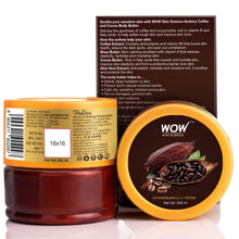 Load image into Gallery viewer, WOW Skin Science Arabica Coffee and Cocoa Body Butter - No Parabens, Silicones, Mineral Oil & Color - 200 ml