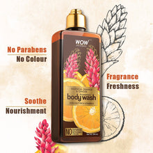 Load image into Gallery viewer, WOW Skin Science Valencia Orange & Ginger Foaming Body Wash - No Parabens, Sulphate, Silicones & Color - 250 ml