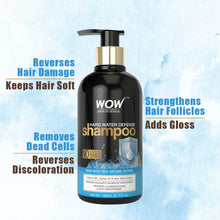 Load image into Gallery viewer, WOW Skin Science Hard Water Defense Shampoo - No Sulphate, Parabens, Silicones, Salt & Colour - 300 ml