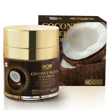 Load image into Gallery viewer, WOW Skin Science Coconut Water Full Cream With Hyaluronic Acid for Deep Hydration & Youthful Skin - For All Skin Types - No Parabens, Silicones, Mineral Oil & Color - 50 ml