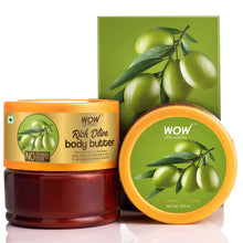 Load image into Gallery viewer, WOW Skin Science Rich Olive Body Butter - No Parabens, Silicones, Mineral Oil & Color - 200 ml
