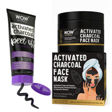 Load image into Gallery viewer, WOW Skin Science Activated Charcoal Face Mask with PM 2.5 Anti-Pollution Shield No Parabens & Mineral Oil Wash Off Face Mask - 200 ml