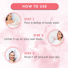 Load image into Gallery viewer, WOW Skin Science Rose Otto Foaming Body Wash - No Parabens, Sulphate, Silicones &amp; Color - 250 ml
